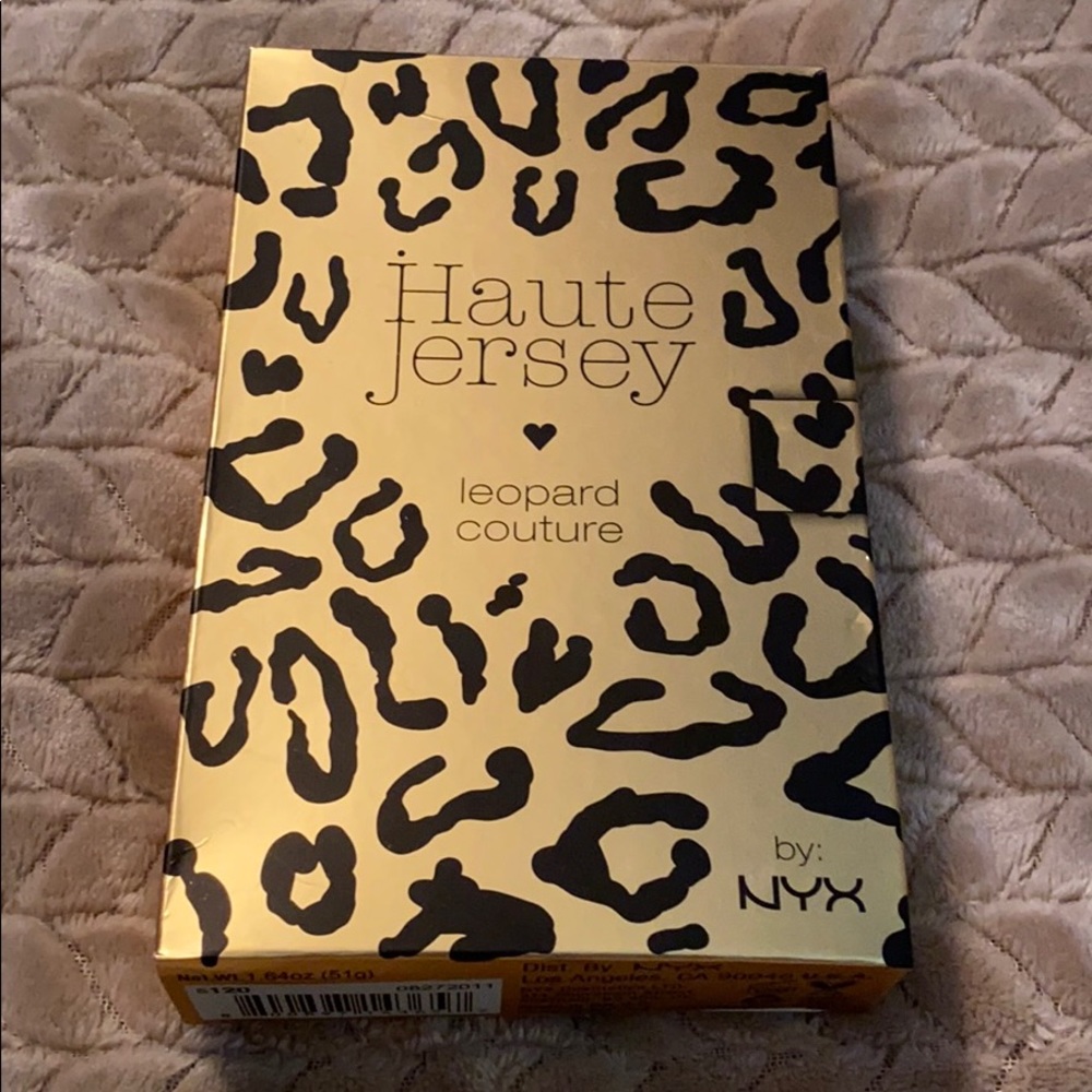 NYX Haute Jersey Palette